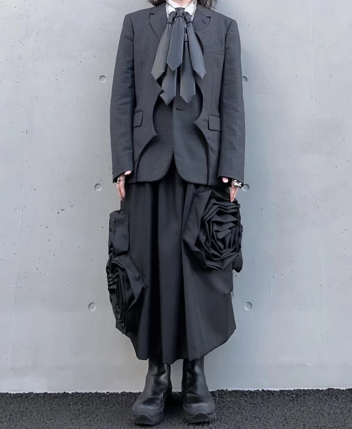 CDG NOIR 24AW 타이 새상품 상품이미지4