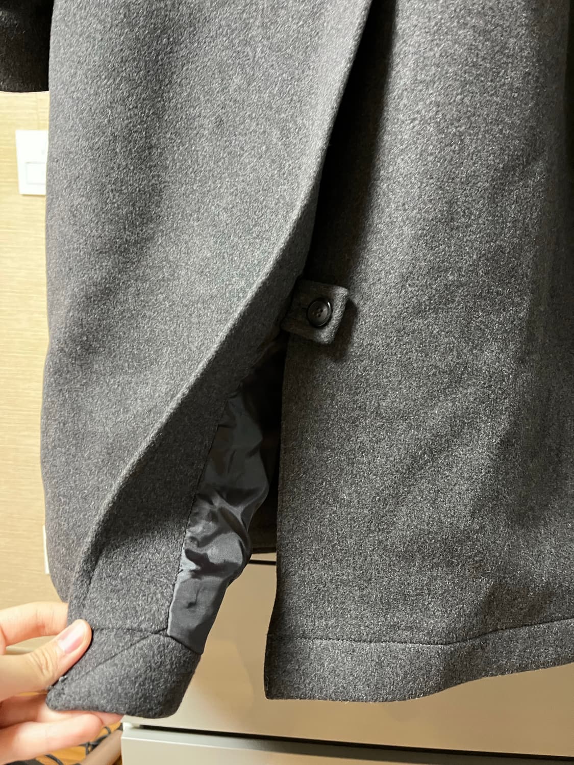 [S] 쿠어 MTR 멜란지토프 발마칸 코트 상품이미지3