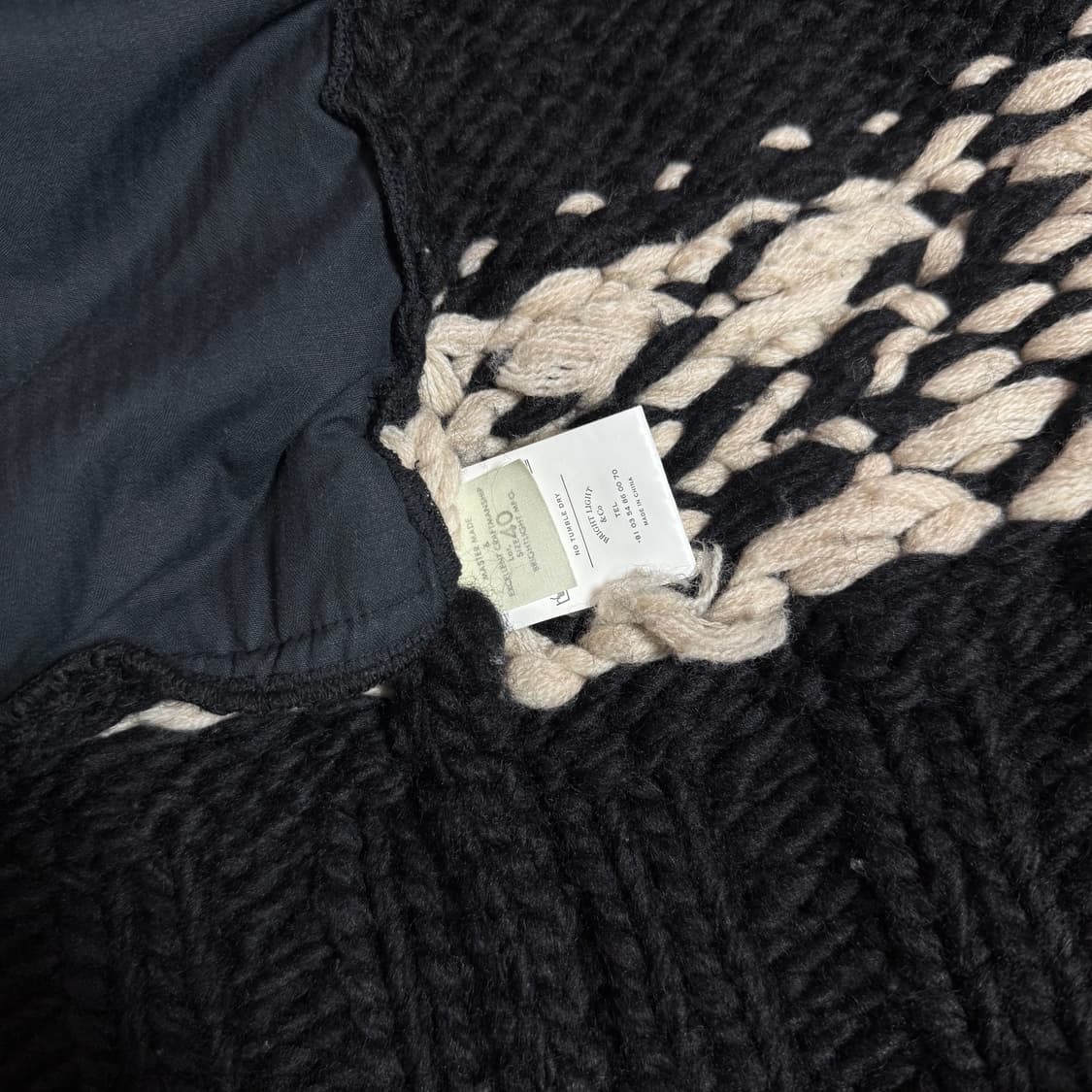 [40]올드조 OLD JOE HAND COWCHAIN SWEATER 상품이미지8