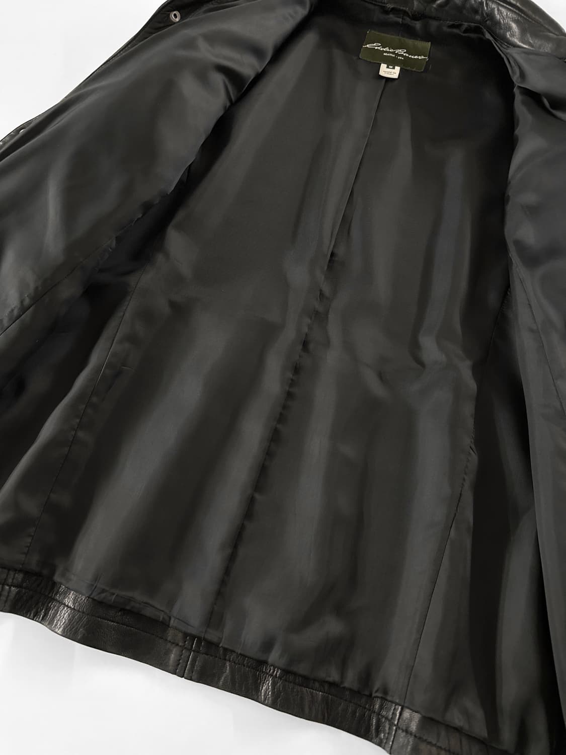 90~00s 에디바우어 제뉴인 램 레더 자켓 상품이미지9