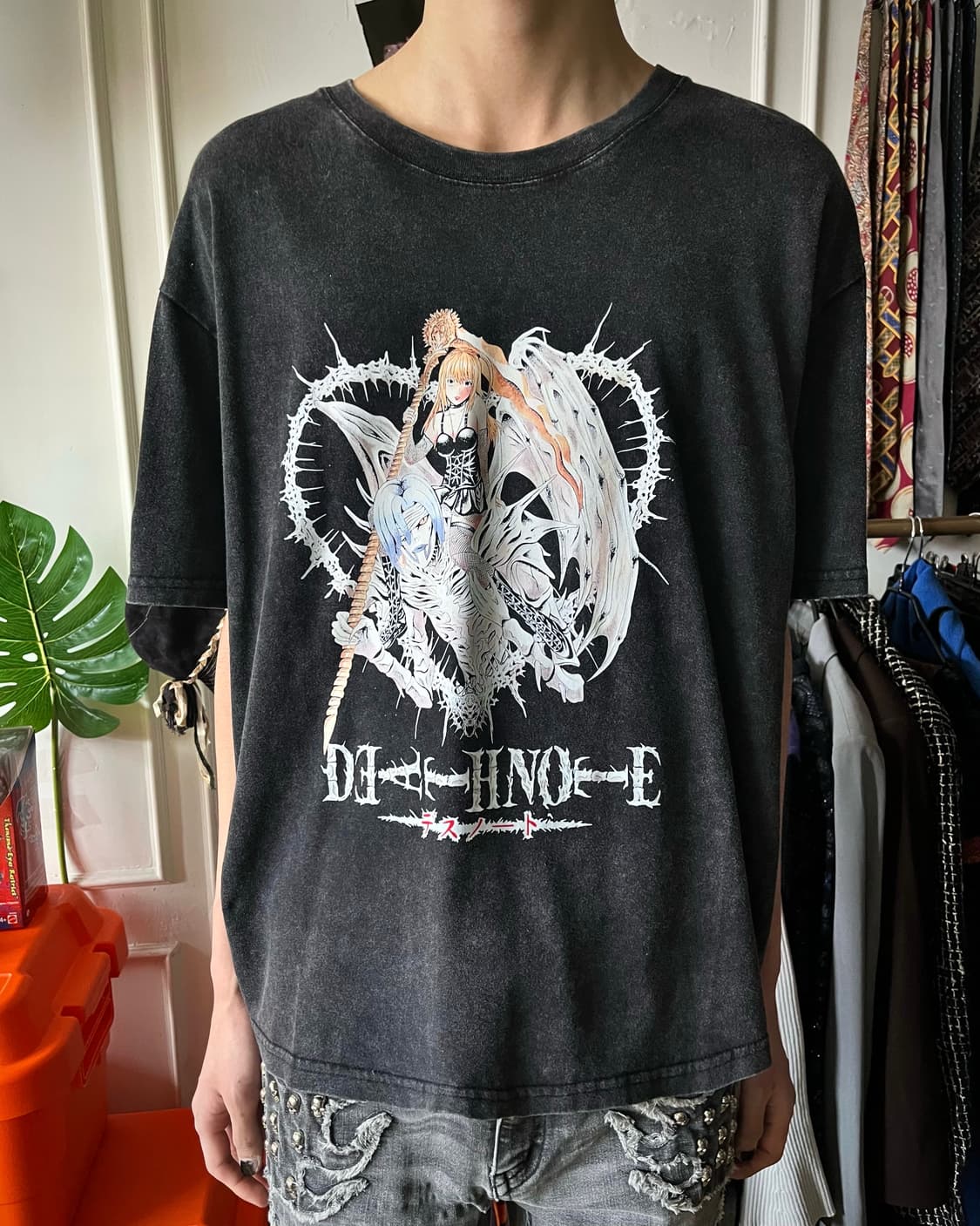 Death Note Misa Bootleg Print T-Shirt 상품이미지2