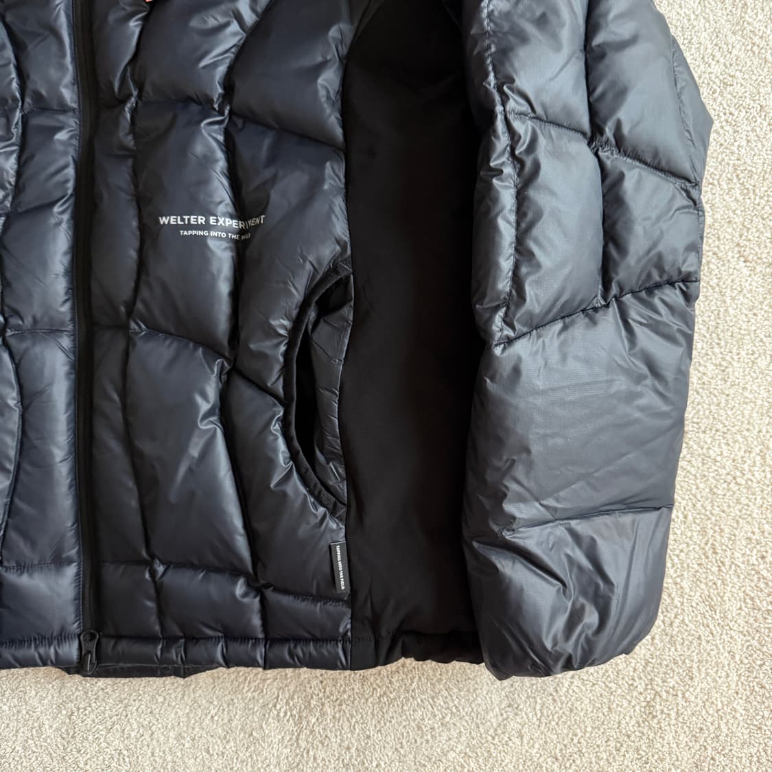 웰터익스페리먼트 에어퀼트 퍼텍스 다운 패딩자켓 상품이미지3