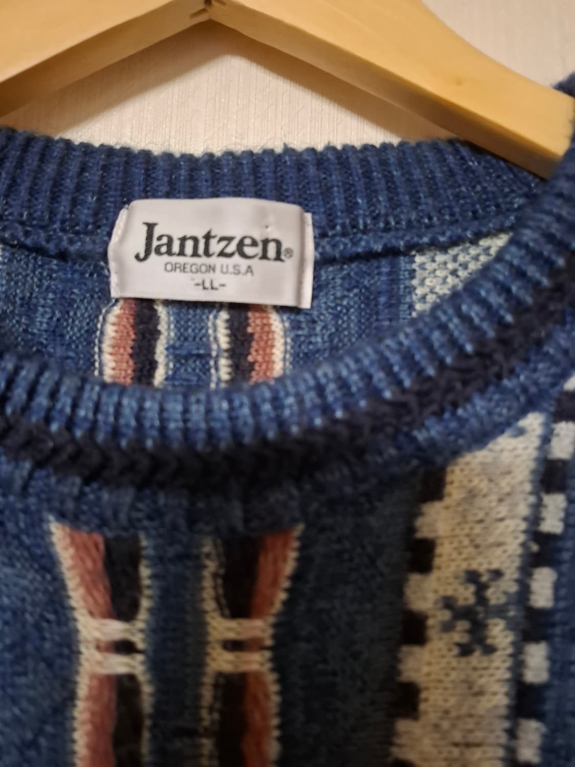 Jantzen 빈티지 패턴 니트 상품이미지2