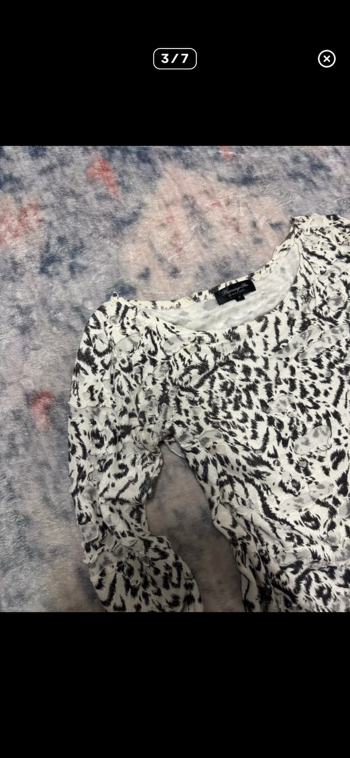 Bernings sho 00s archive white leopard c 상품이미지2