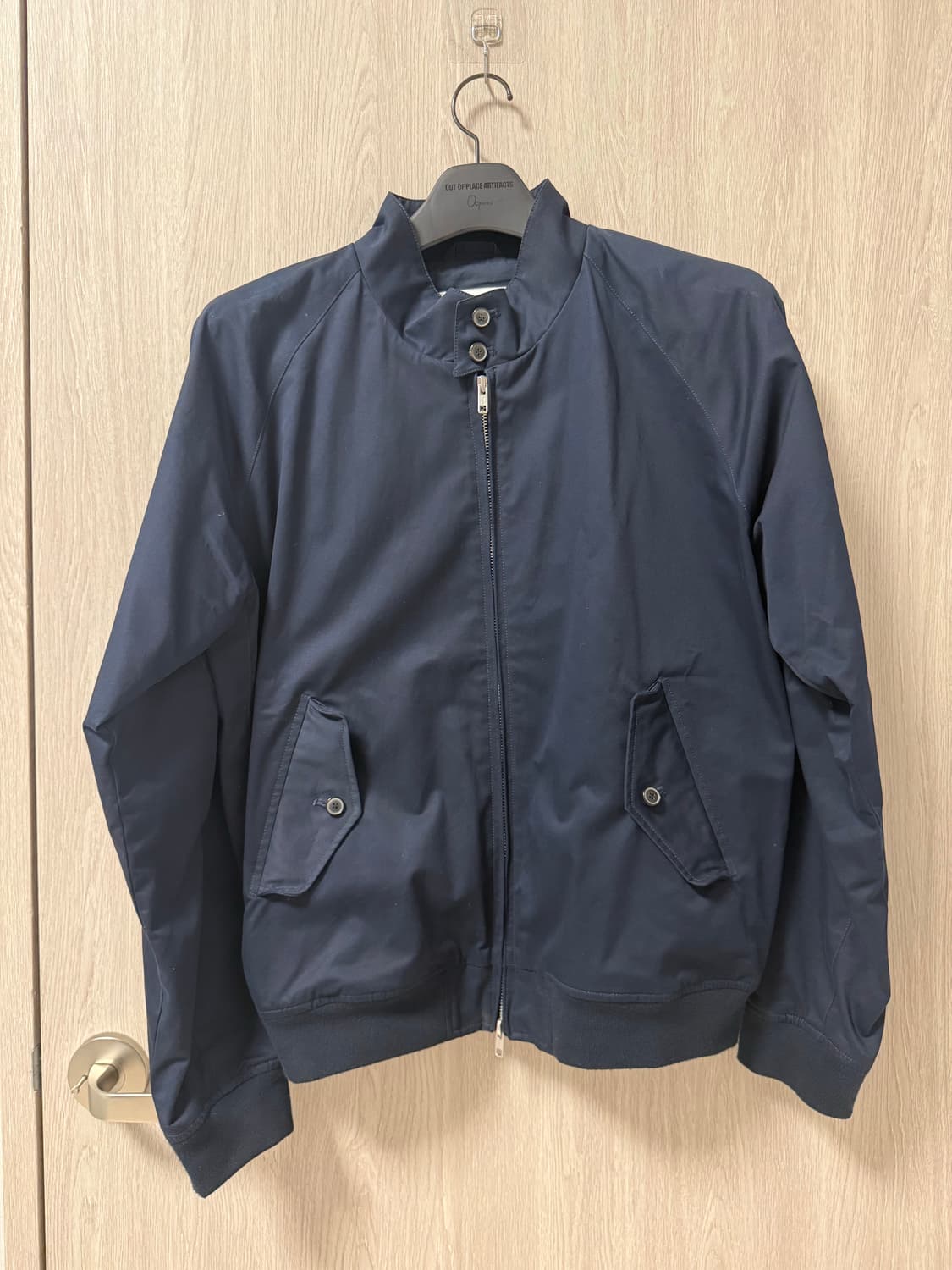 [M] 벌스데이수트 해링턴 자켓 네이비 상품이미지5