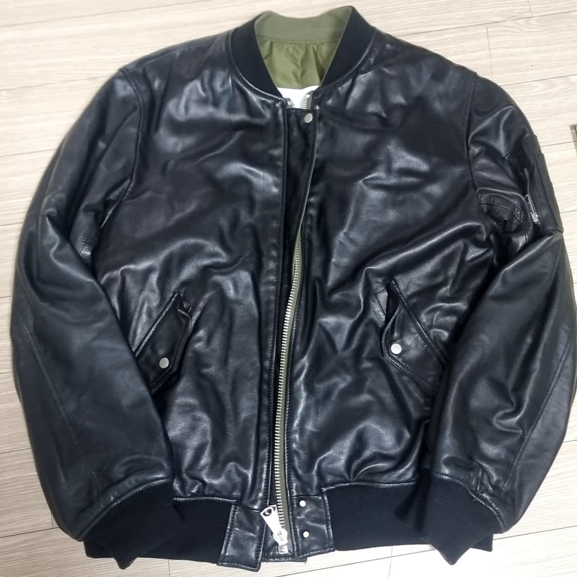 양면 인스턴트펑크 리버시블 ma-1  항공점퍼(100-105) 상품이미지1