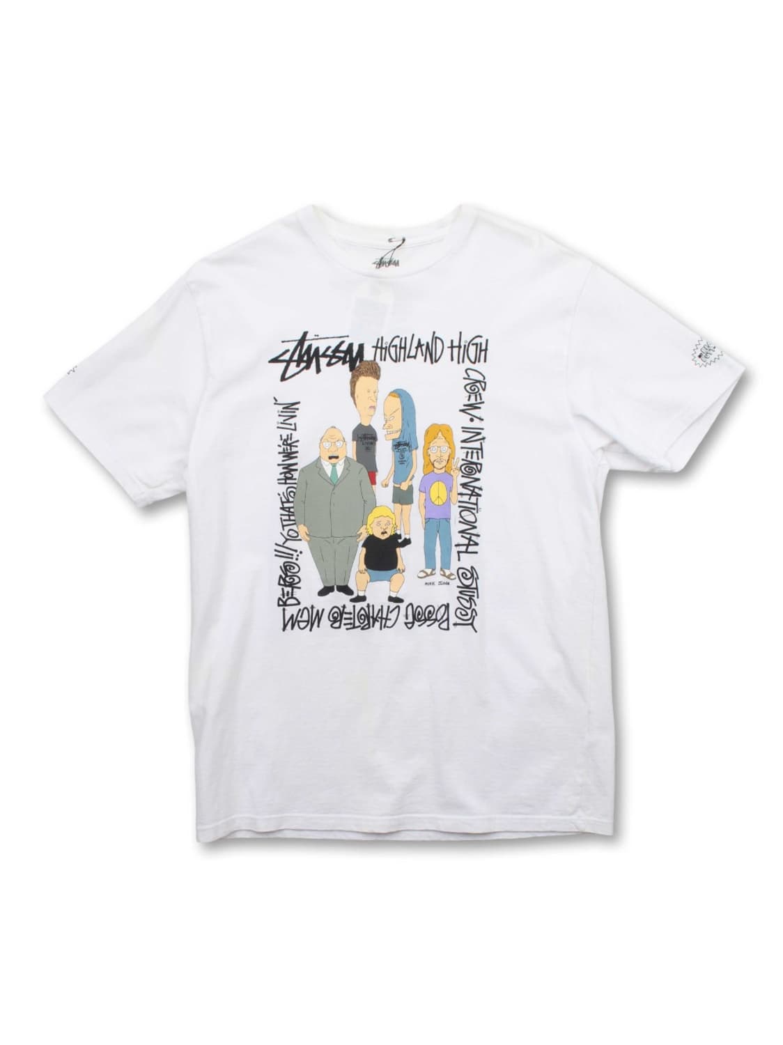 2012 STUSSY X BEAVIS & BUTT-HEAD (XL) 상품이미지1