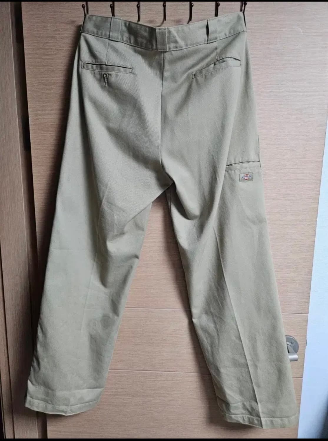 디키즈 더블니 베이지 카키 팬츠 상품이미지2