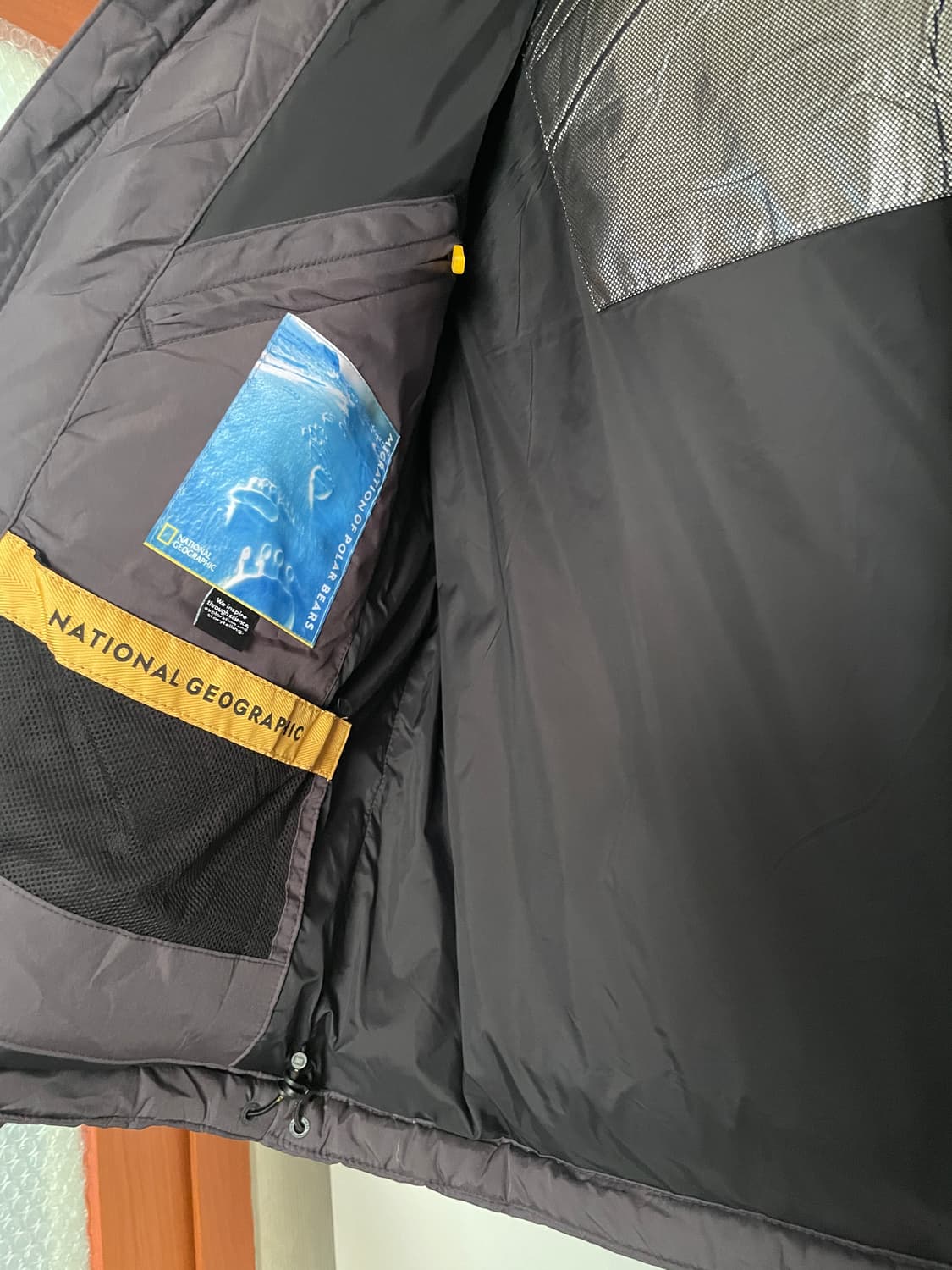 내셔널 지오그래픽 골든몰 덕다운 숏패딩 남녀공용 상품이미지7