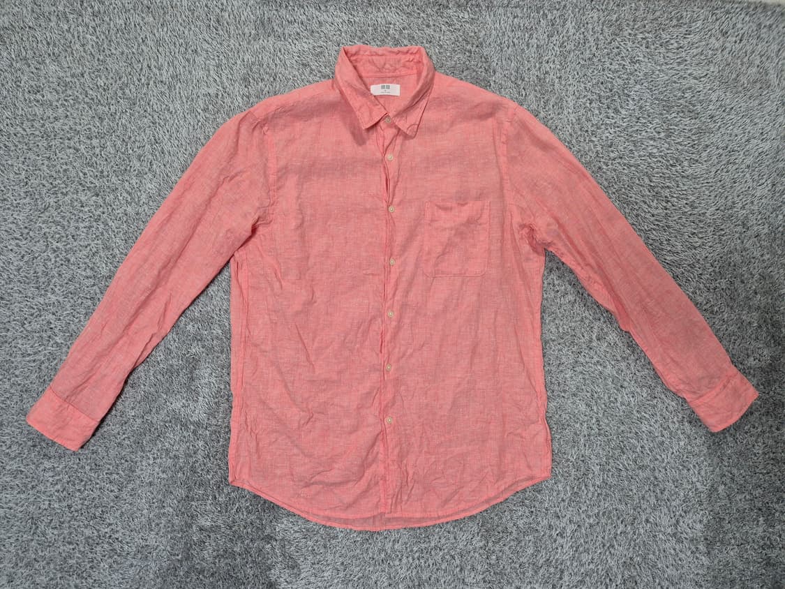유니클로 남성 린넨 셔츠 XL 상품이미지1
