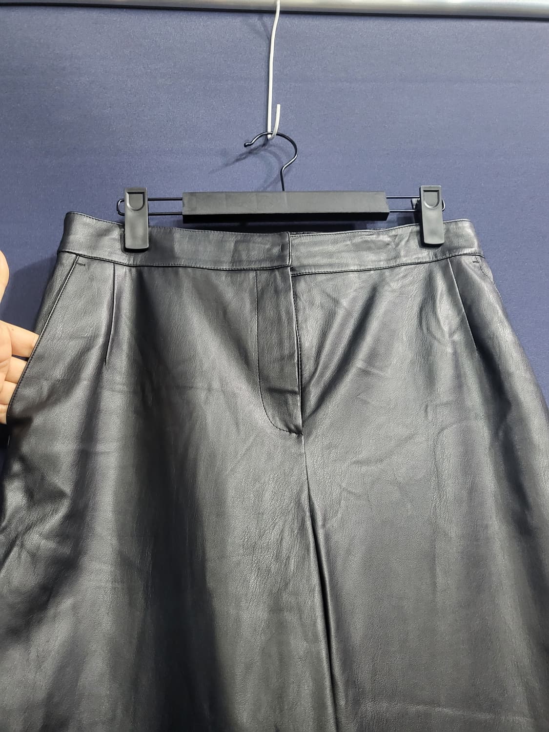 쉬즈미즈 합성가죽 밴드 팬츠 상품이미지2