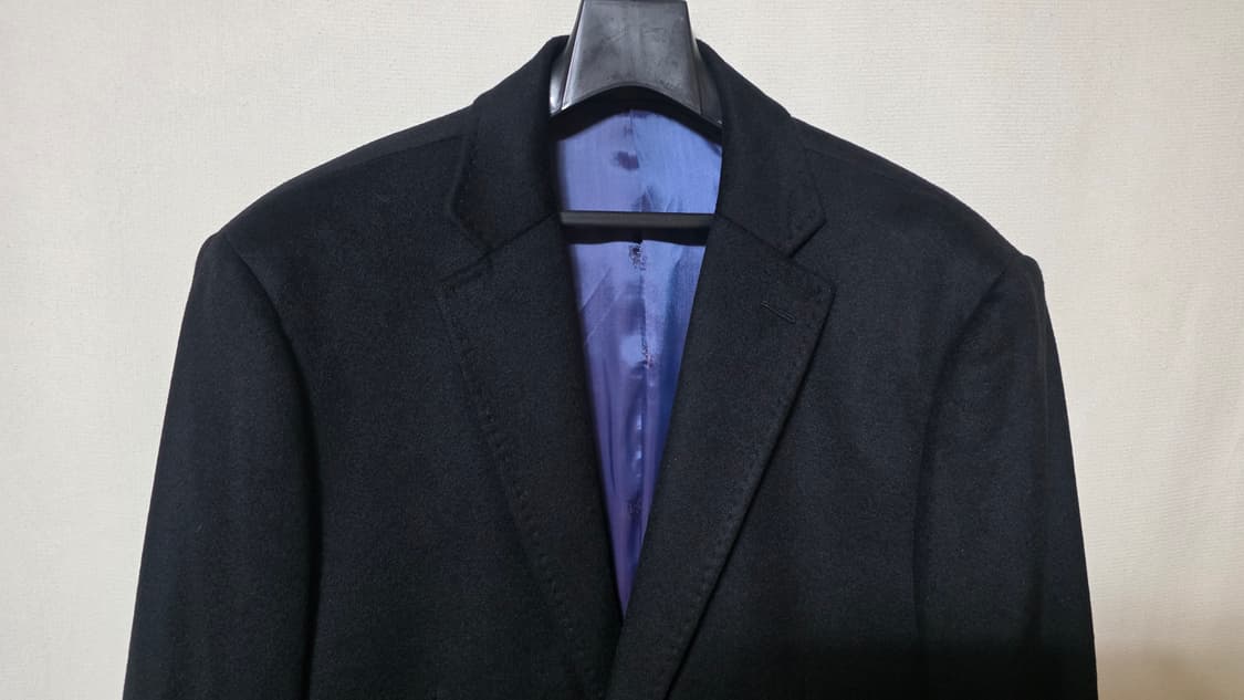 피에르가르뎅 캐시미어 100% 싱글 코트 (A급/XL) 상품이미지5