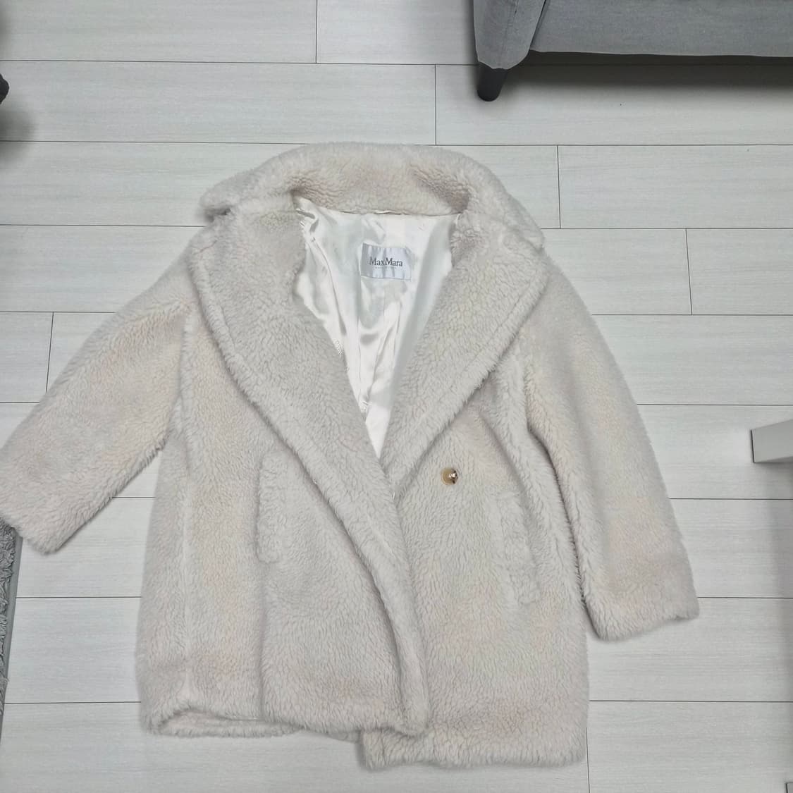 막스마라 빈티지 테디 코트 s 상품이미지1