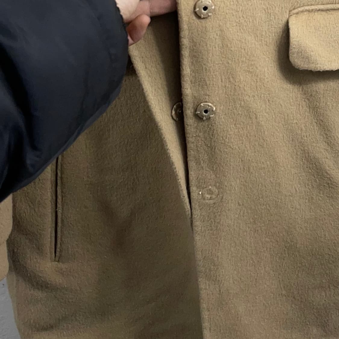 S 막스마라 울 하프 코트 상품이미지6