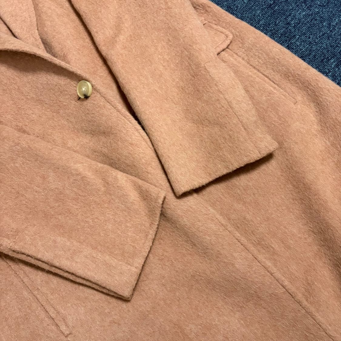 빈스 연핑크 울 롱코트 상품이미지2