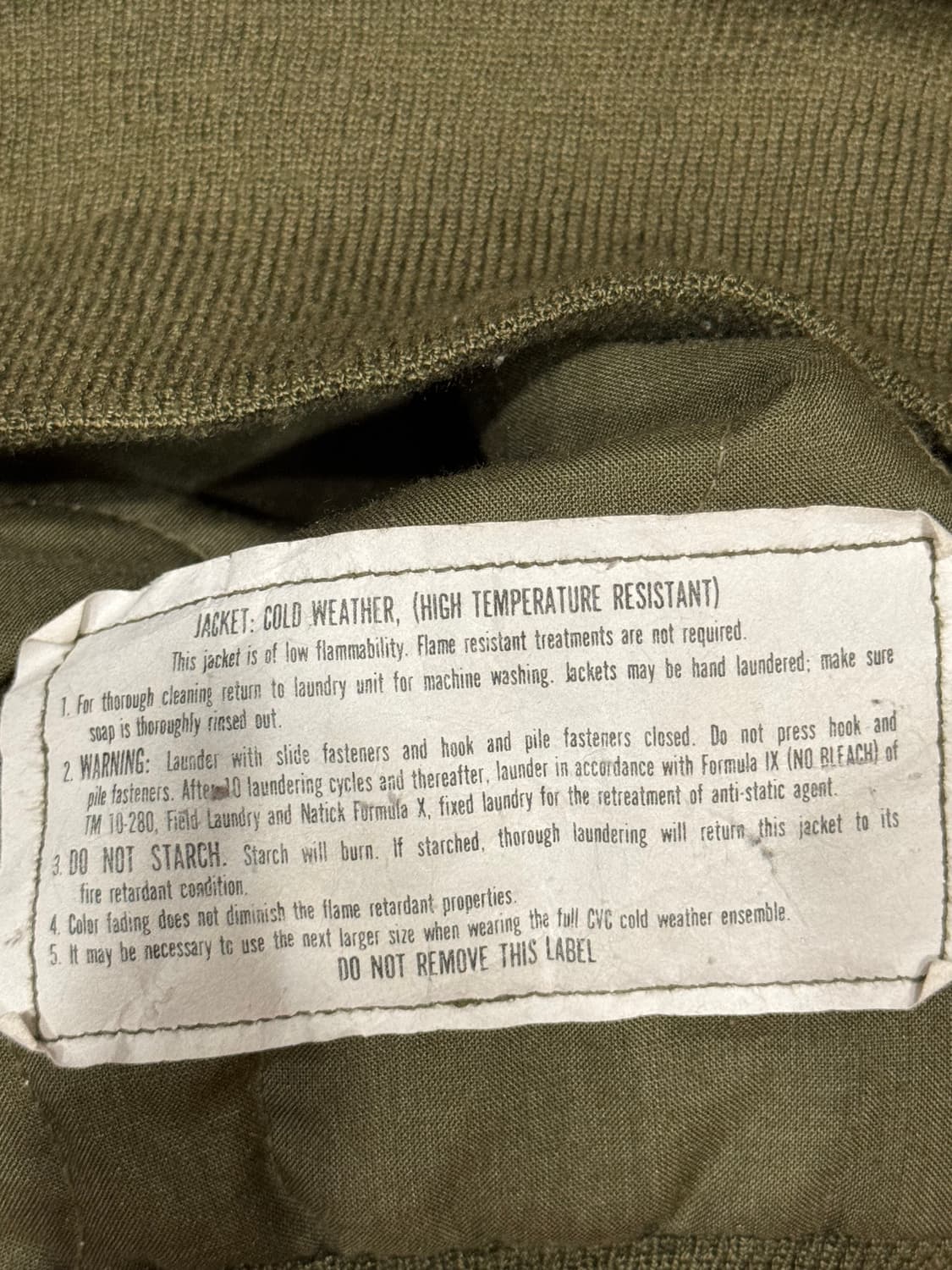 Cvc 탱커 자켓 스몰-레귤러 상품이미지5