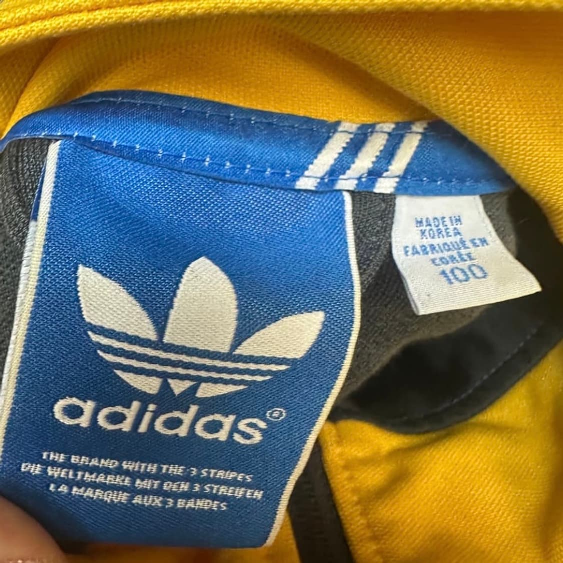 아디다스 유로파 차콜 트랙탑 져지 100 상품이미지4