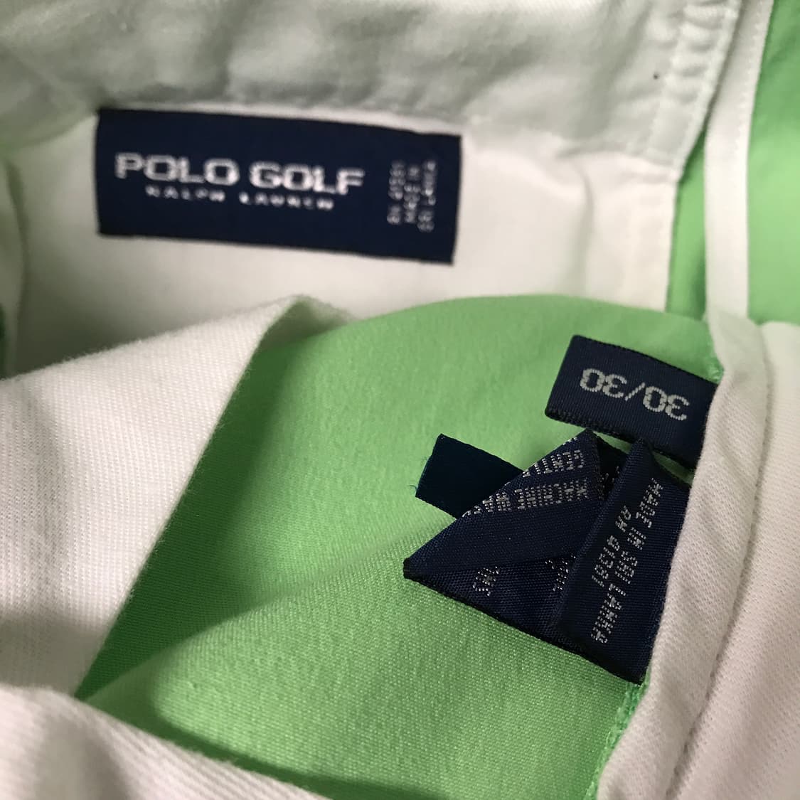 폴로 랄프로렌 치노 팬츠 그린 30/30 상품이미지6