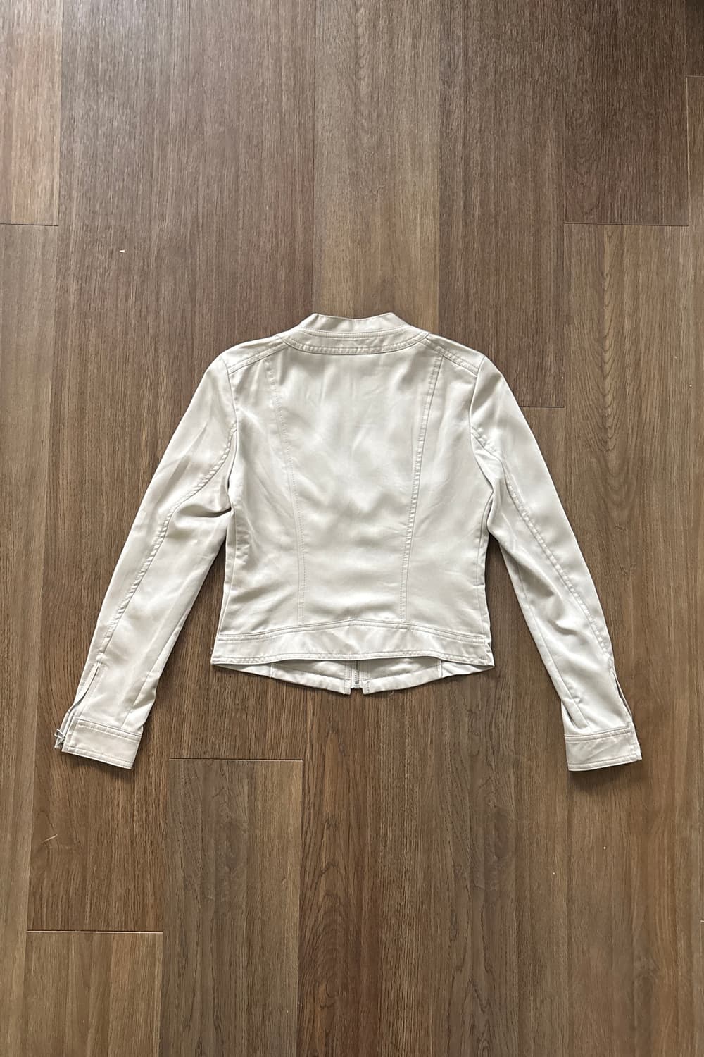 Untitled Pintuck Zip Cropped Jacket 상품이미지7