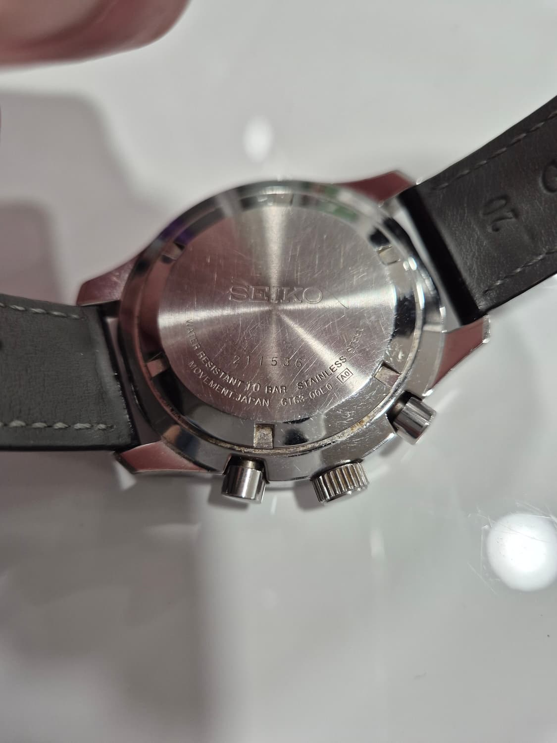 세이코 크로노그래프 시계 SSB049P2 택포 13.0 상품이미지4