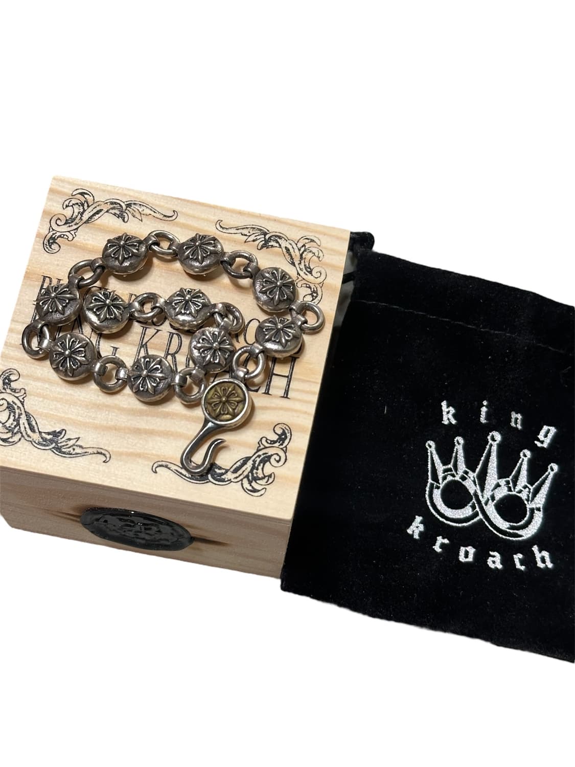 킹크로치 스노우플레이크 체인 팔찌  상품이미지2