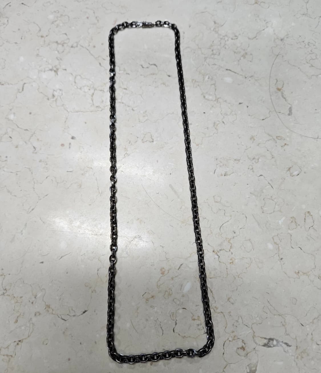 크롬하츠 페이퍼 체인 목걸이 새상품 (24인치) 상품이미지3