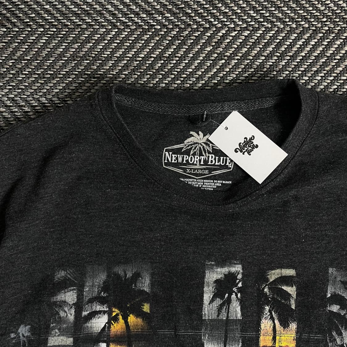 빈티지 팜트리 프린팅 반팔 티셔츠y 2844 상품이미지4