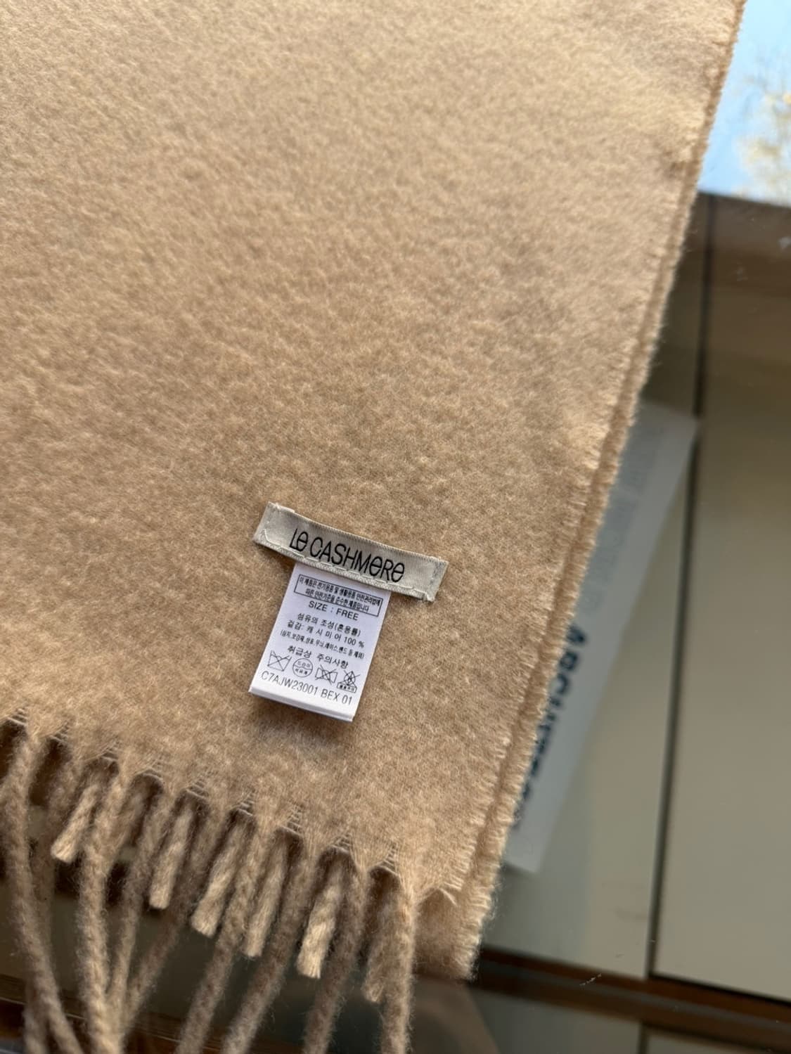 르 캐시미어 머플러  상품이미지10