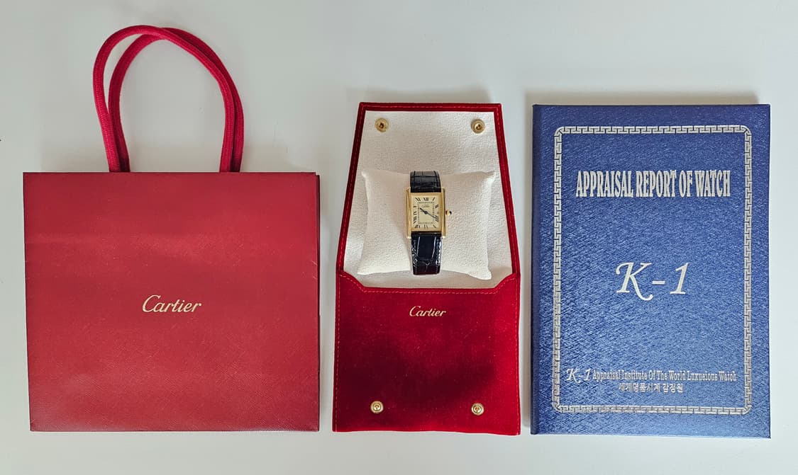 까르띠에 탱크머스트 빈티지 XL 디버클 상품이미지8