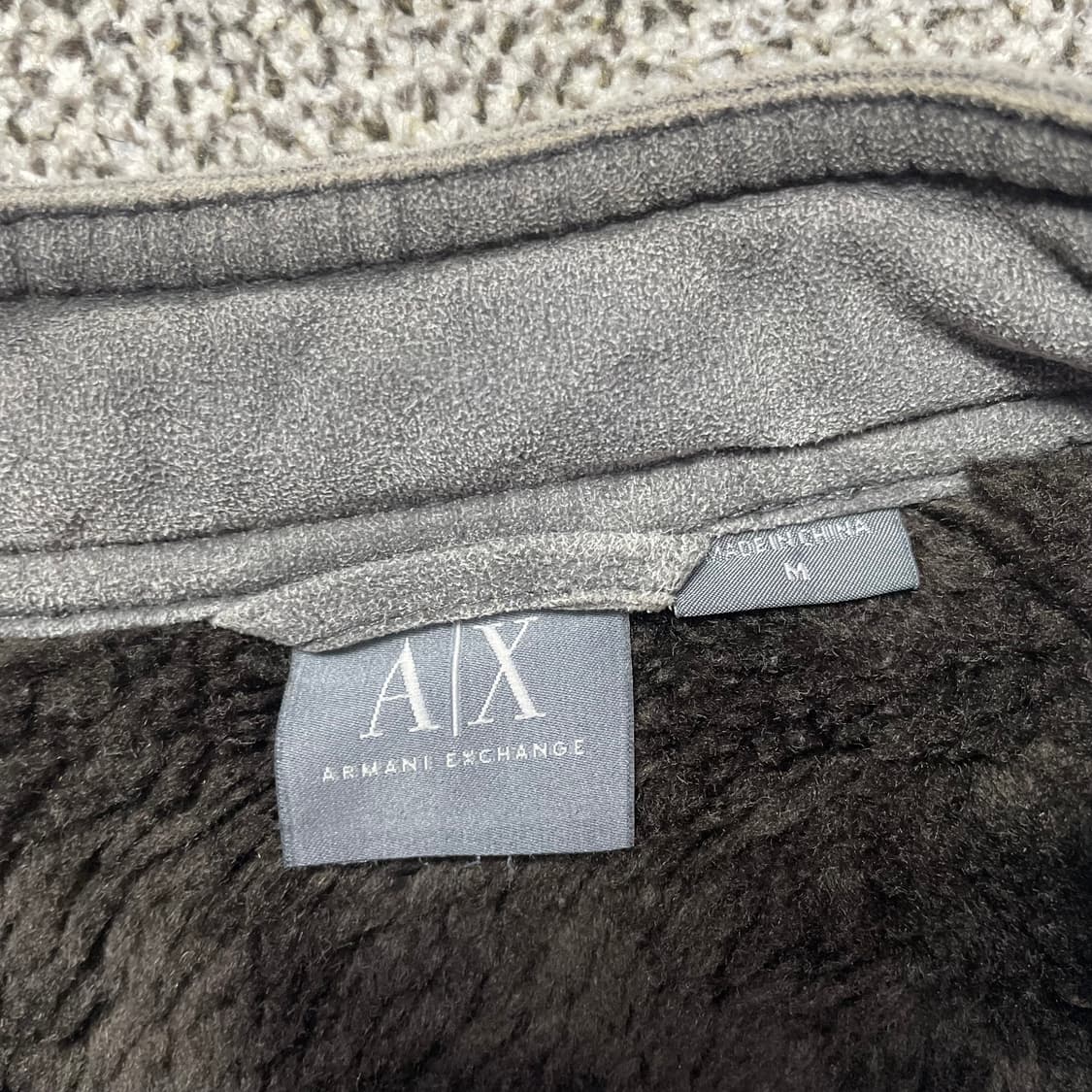 아르마니 익스체인지 쉐르파 라이더 자켓 상품이미지4