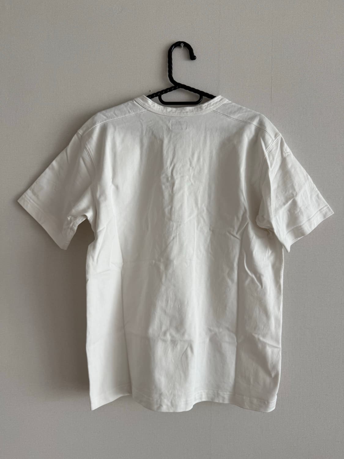 브론슨 10.6oz 헨리넥 반팔 (화이트,L) 상품이미지3