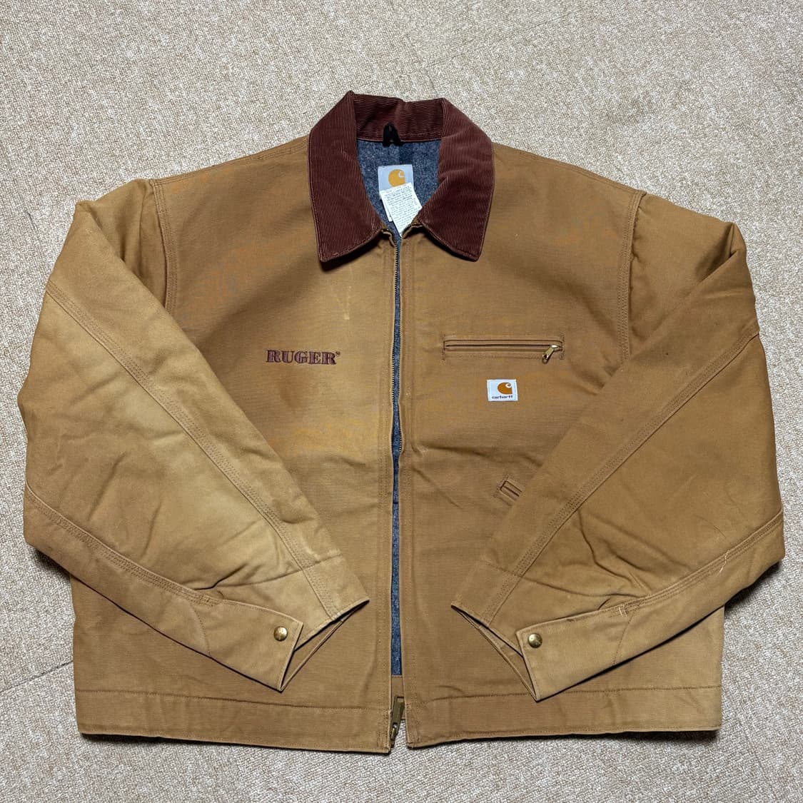 칼하트 uj01 디트로이트 자켓 52 usa 상품이미지1