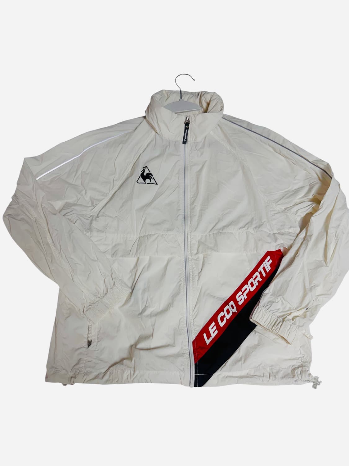 Le Coq Sportif 화이트 윈드브레이커 90 상품이미지1