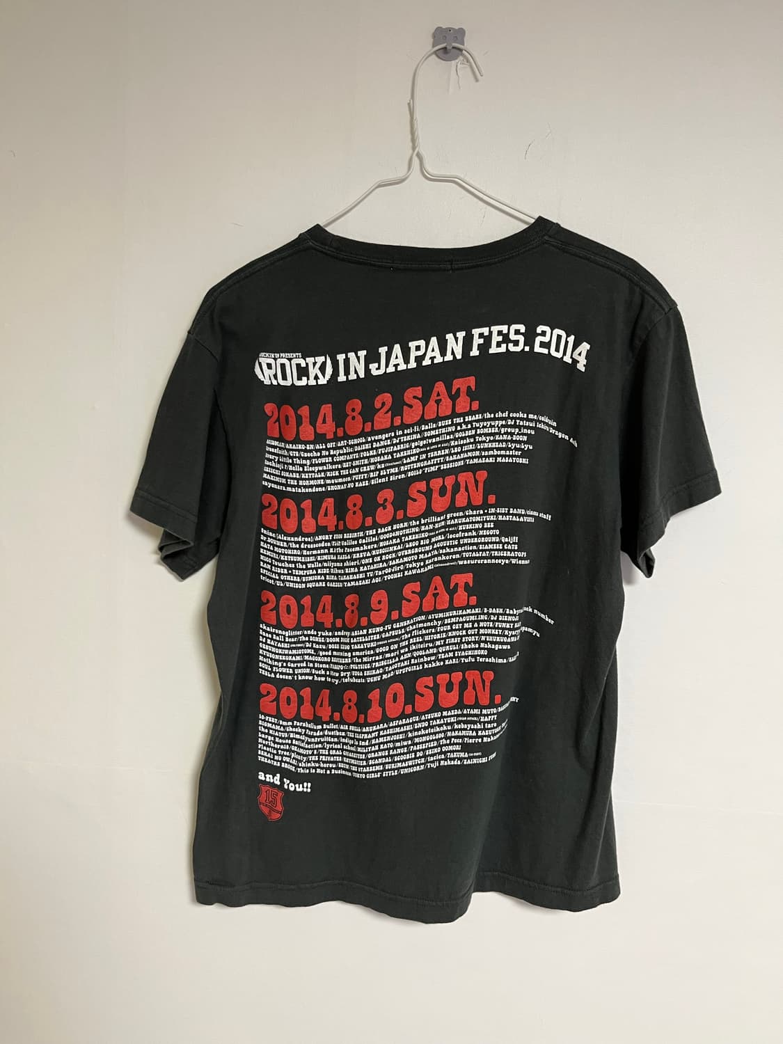 ROCK IN JAPAN FES 2014 반팔티 상품이미지4