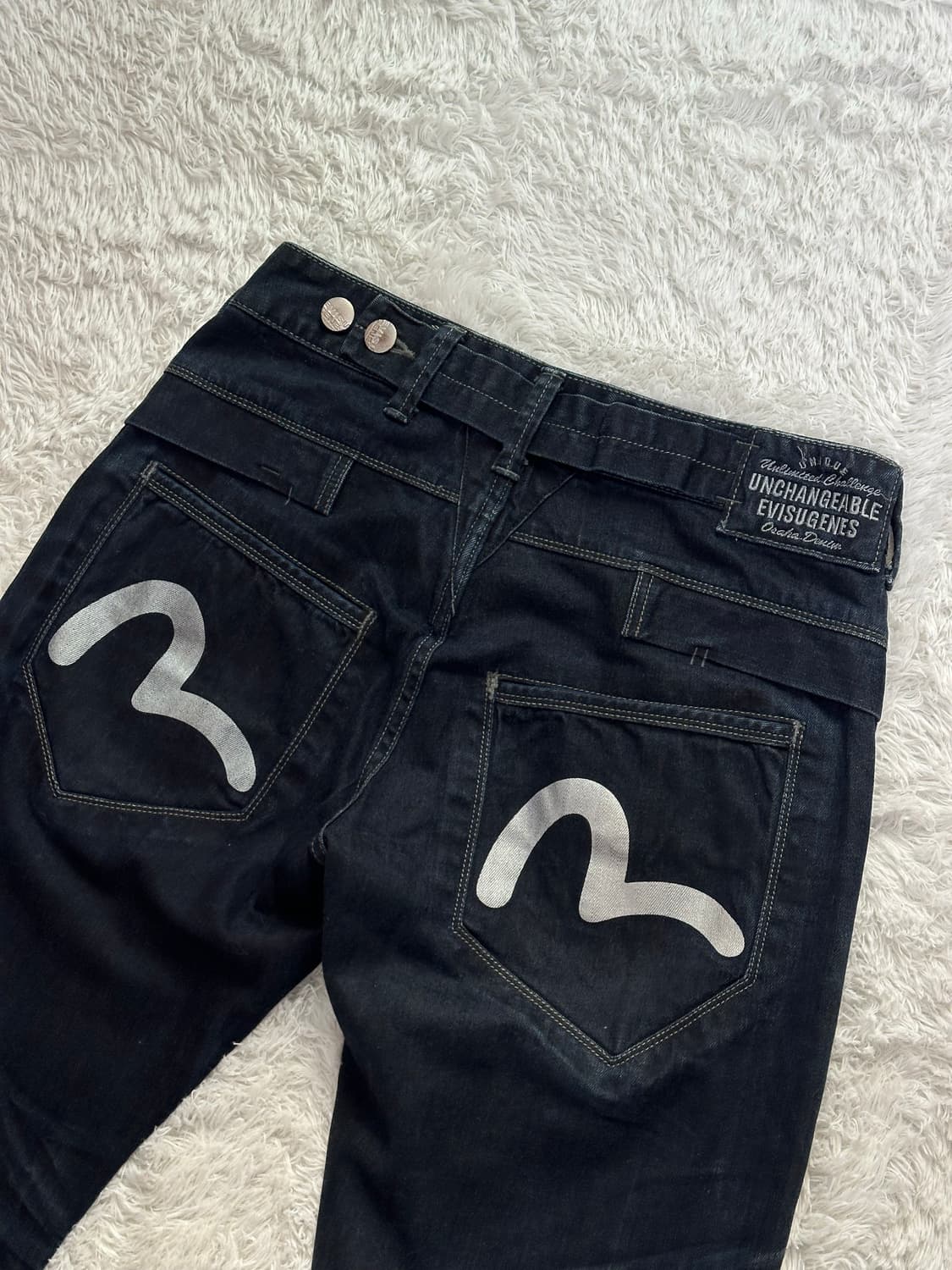 에비수 EVISU 청바지 32 페인트 데님 상품이미지1