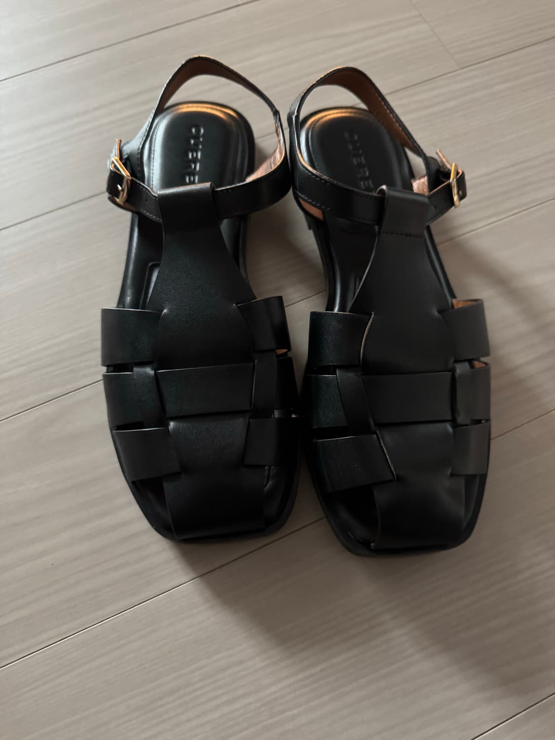 쿠에른 eze03 블랙 샌들 250 상품이미지5