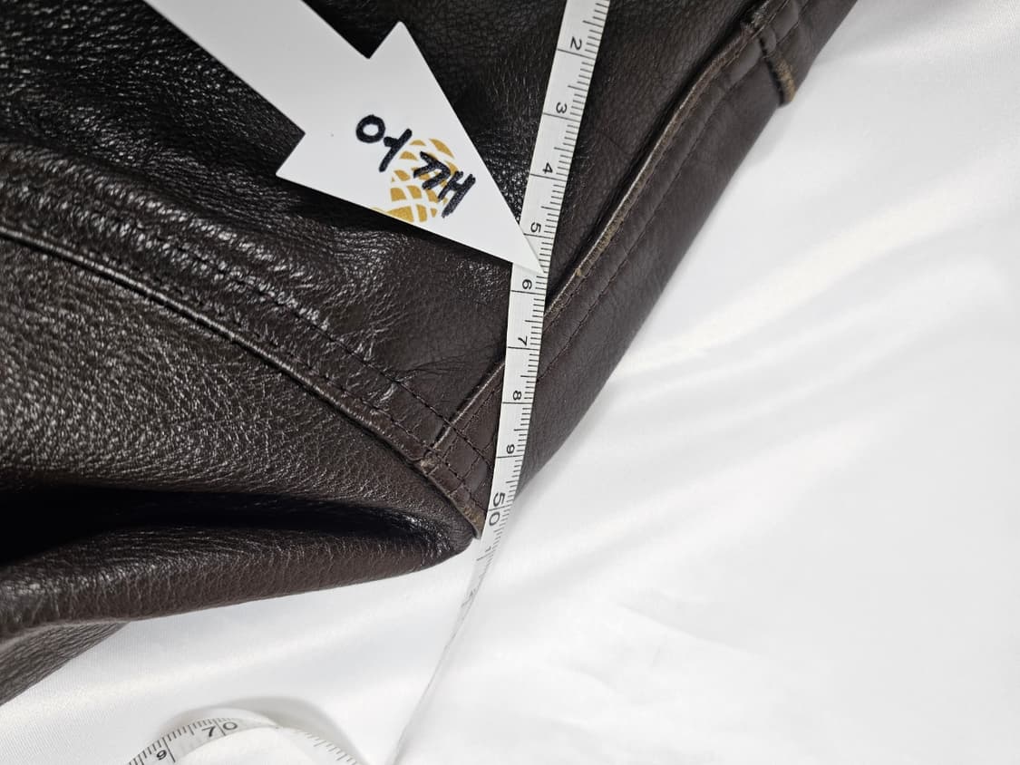 쉐비뇽봄버가죽자켓 상품이미지2