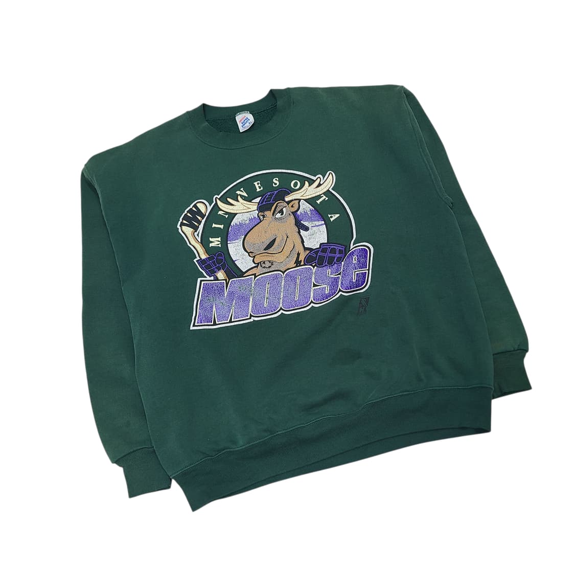 '90s Minnesota Moose 로고 프린팅 스웻셔츠 상품이미지1