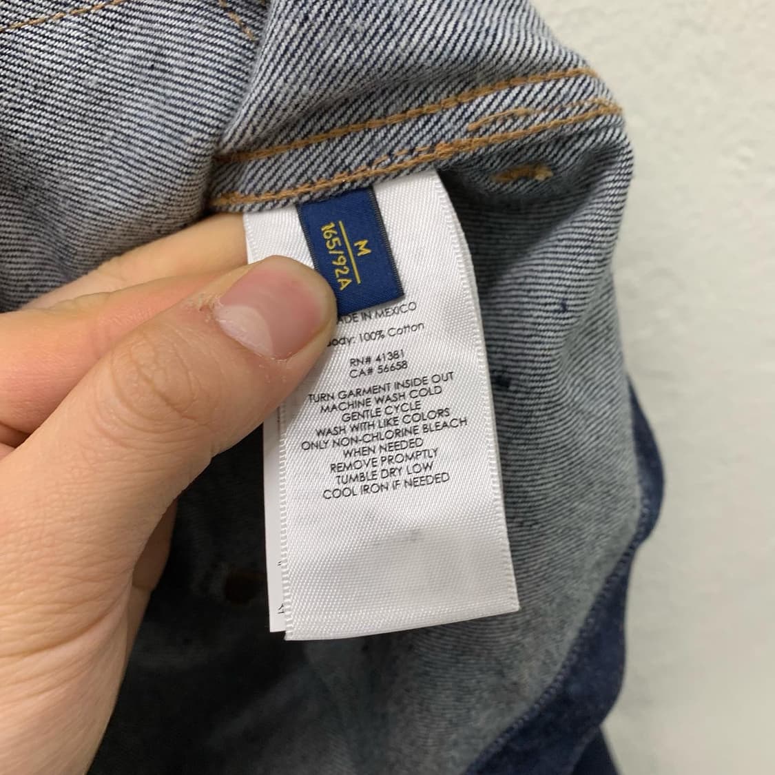 폴로 랄프로렌 인디고 덩거리 데님 지쟌 자켓 상품이미지9