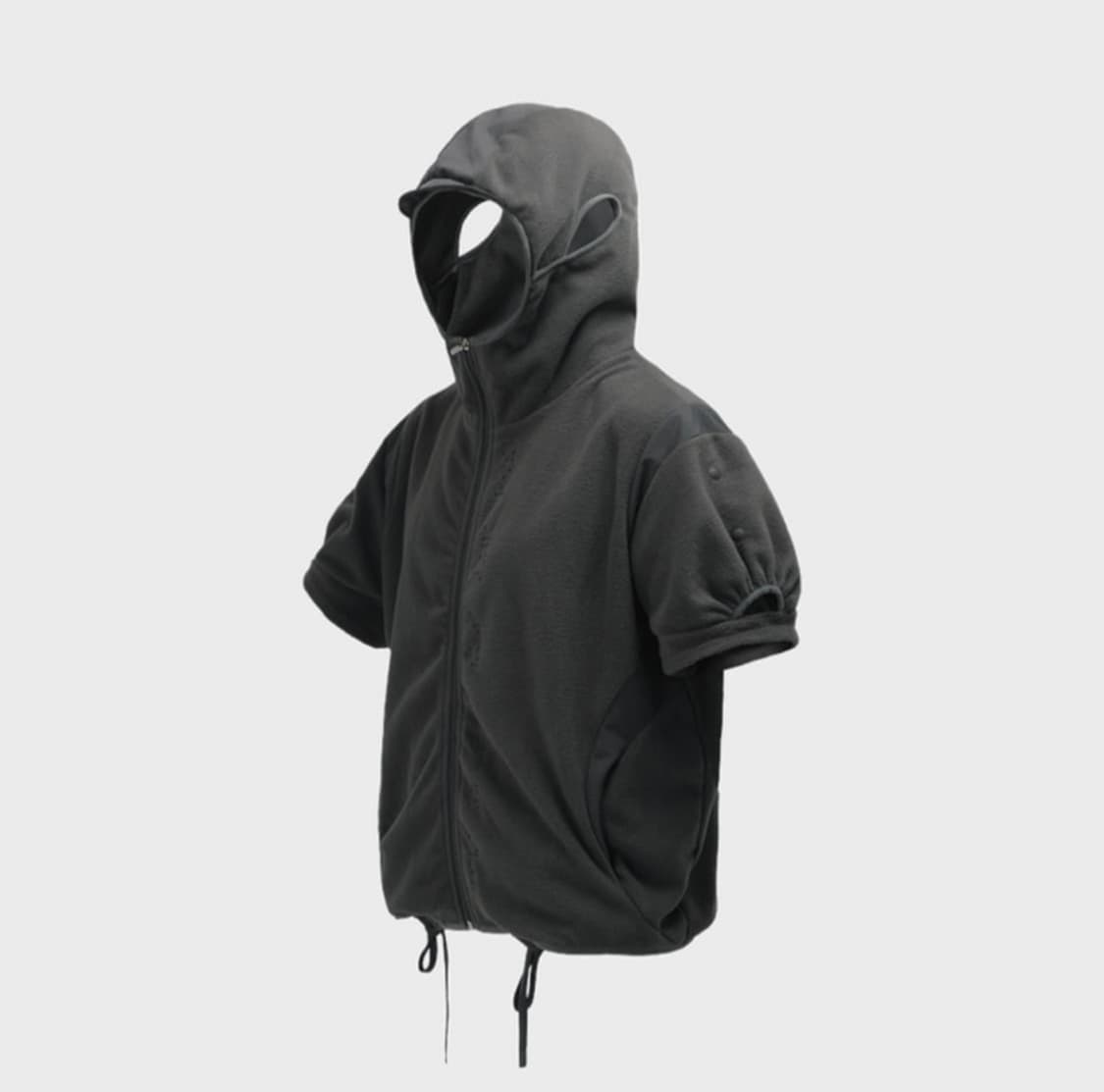 오호스 이어홀 후디 플리스 집업 상품이미지2