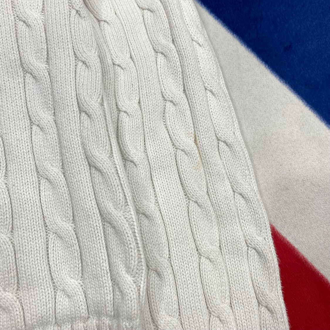 폴로 케이블니트 여성 XL 실측 55-66 상품이미지3