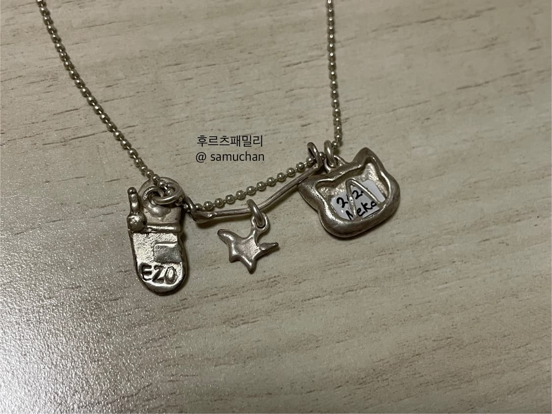 EZO 이지오 네코 charm necklace 목걸이 상품이미지3