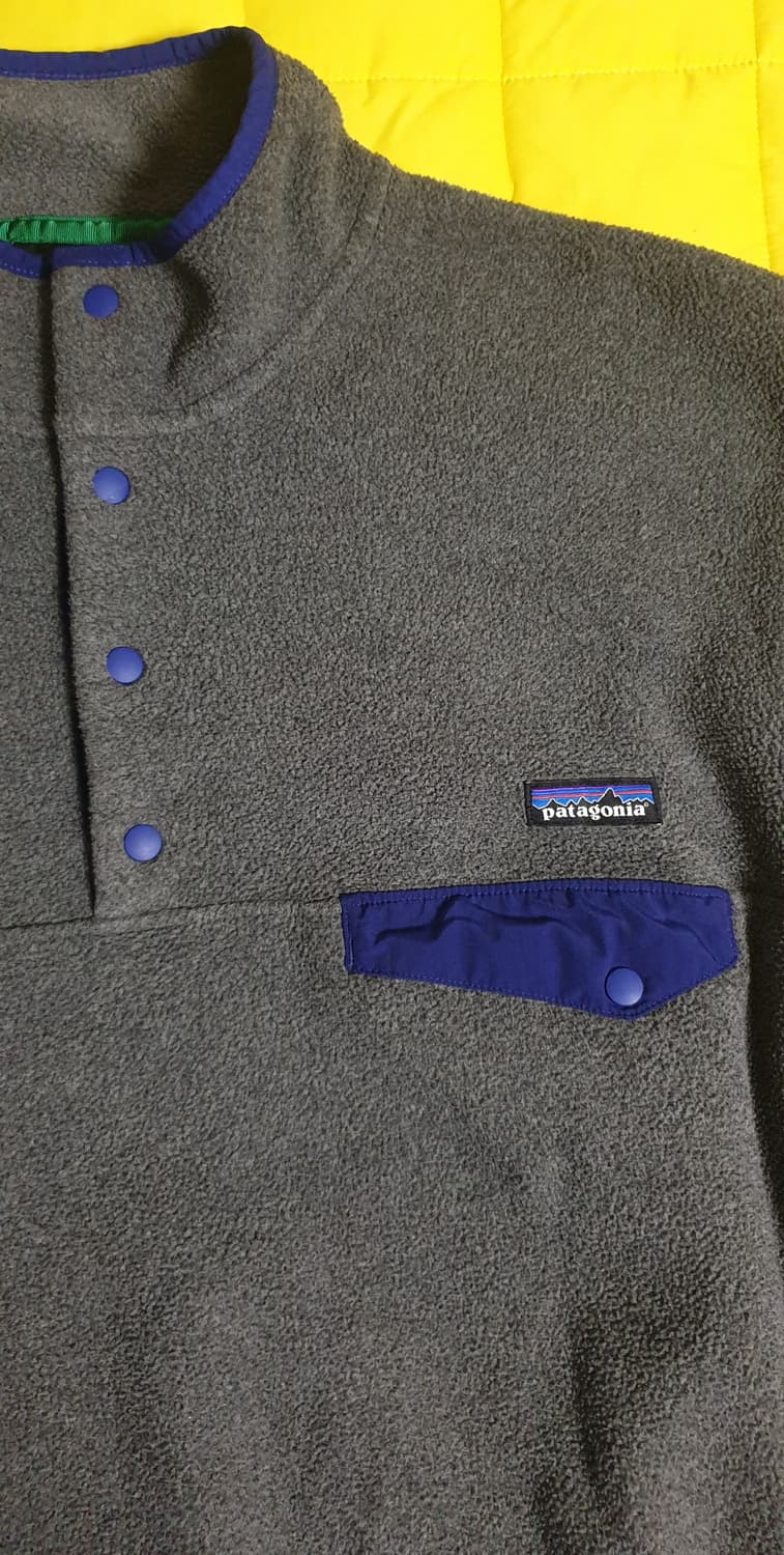 파타고니아 신칠라 스냅티 풀오버 니켈블루 M 상품이미지4