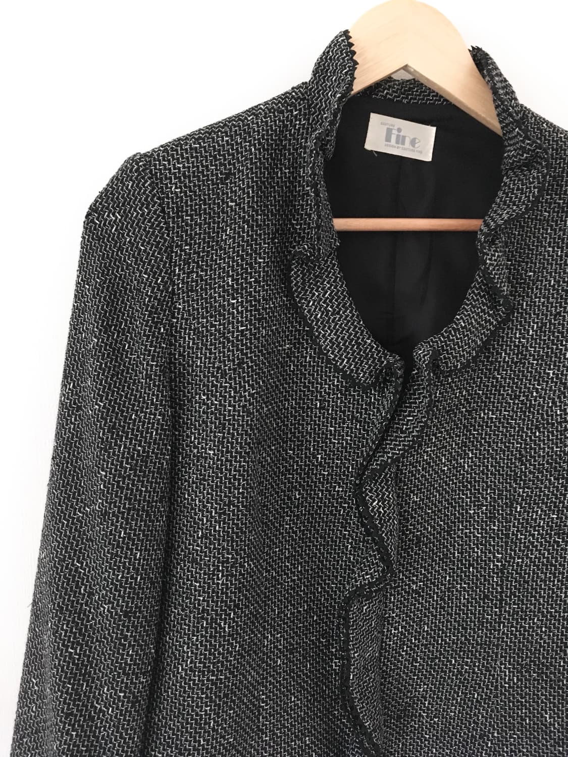 ruffle tweed jacket 상품이미지3