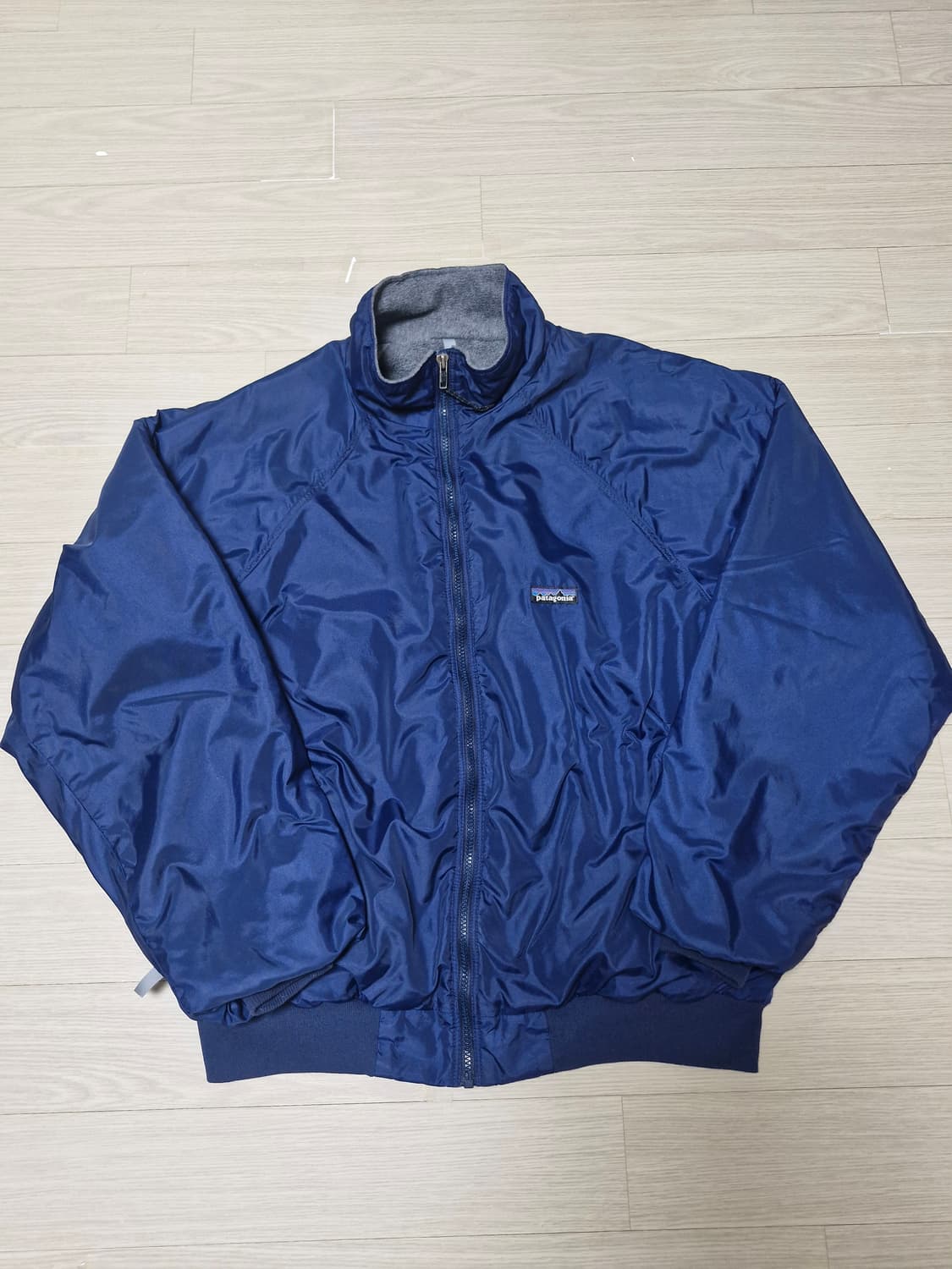 [XL] 90s 파타고니아 쉘드 신칠라 네이비 그레이 안감 상품이미지1