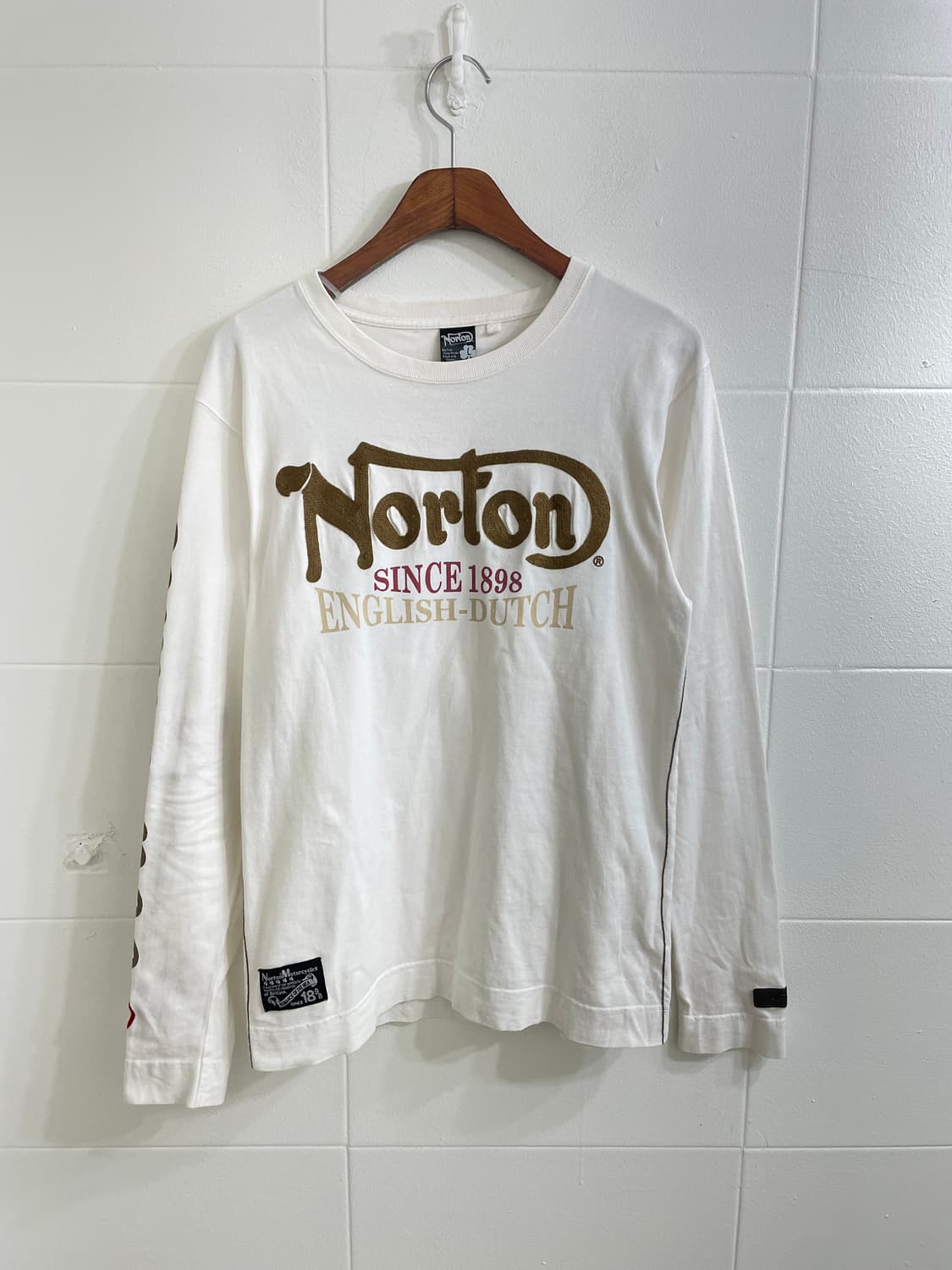 빈티지 노턴 브라운 카모 캐주얼 스트릿 코디 세트 상품이미지5