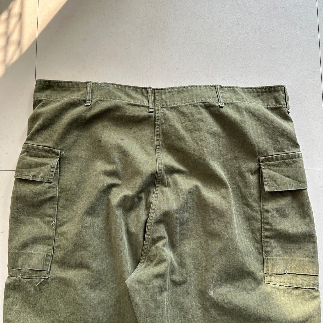 [희귀/W44] 40s 미군 M-43 HBT 13스타 버튼 팬츠 상품이미지8