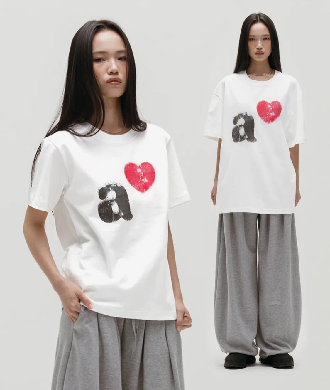 카네이테이 kaneitei A LOVE SHORT SLEEVES (WHI 상품이미지2