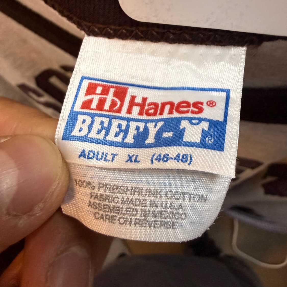 90S USA 미국스포츠 링거티 멜란지 XL 상품이미지8