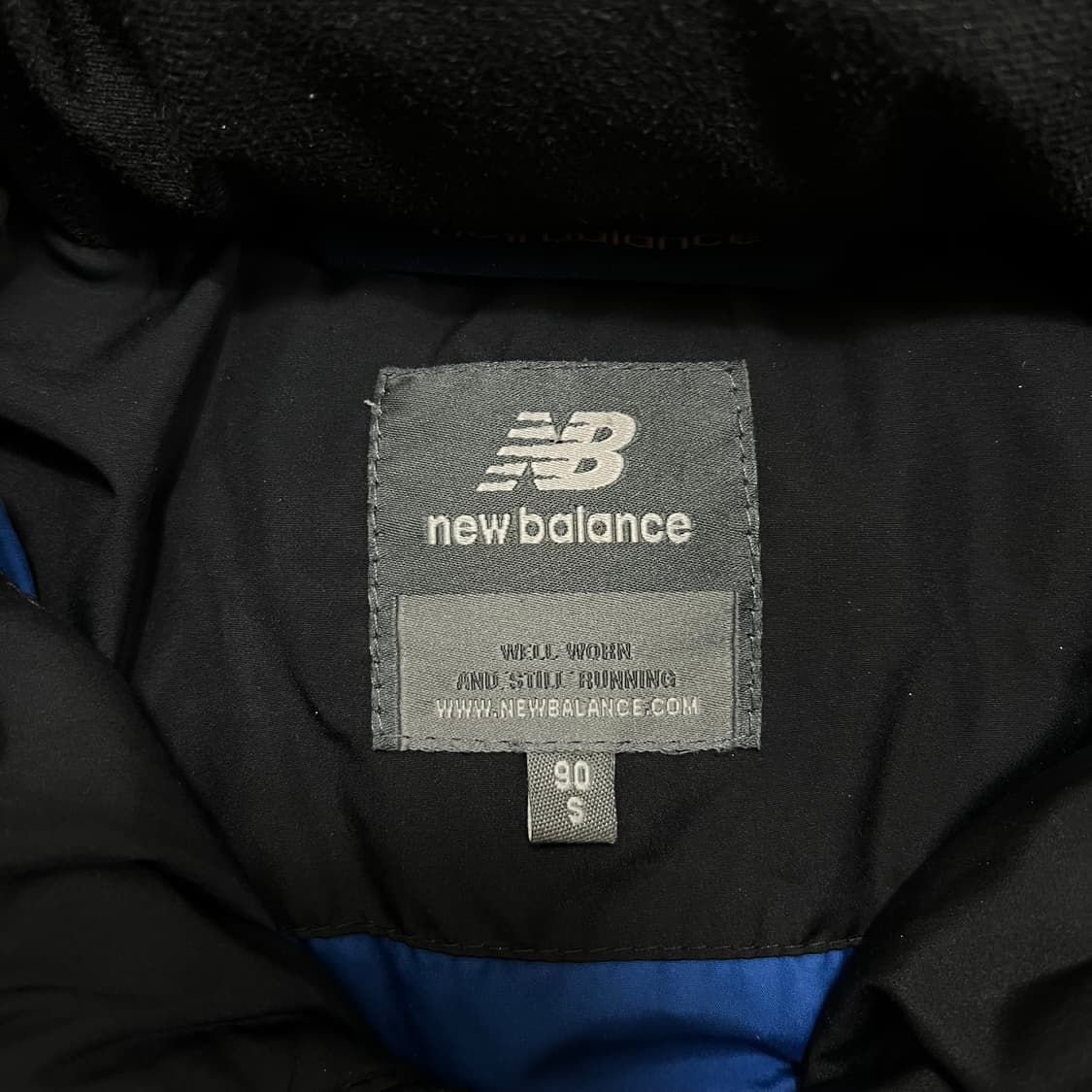 뉴발란스 덕다운 후드 숏패딩 점퍼 [블랙] S/90 상품이미지5